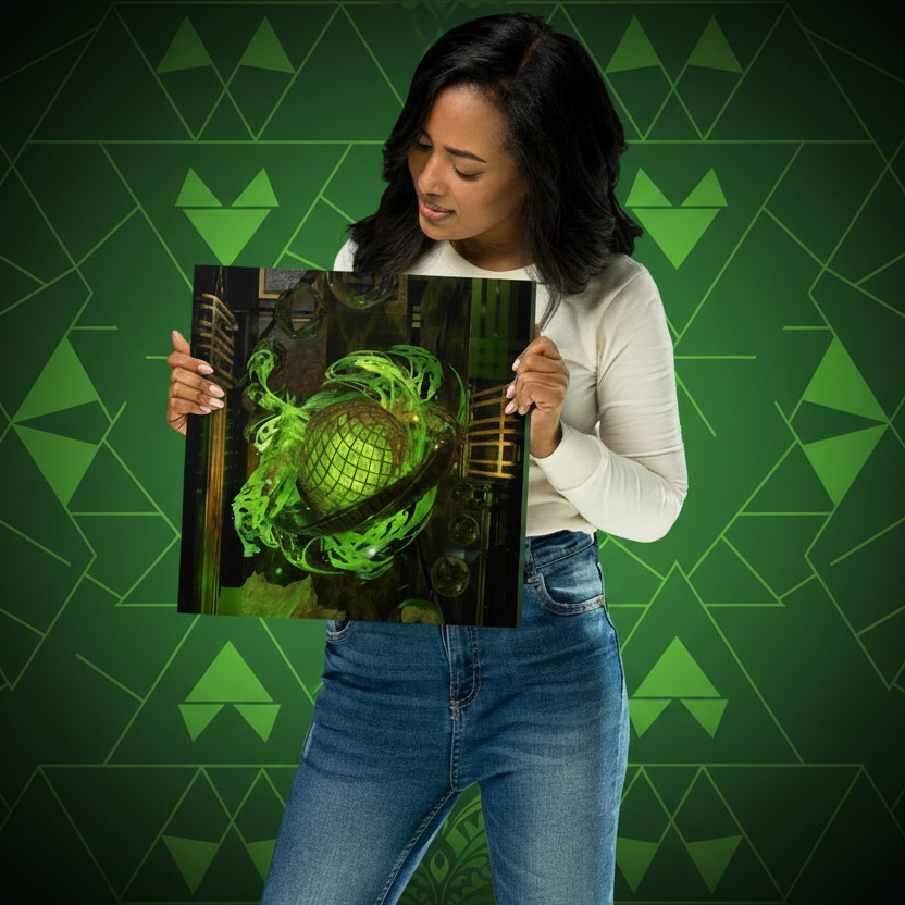 Glass Voids #8 Metal Prints